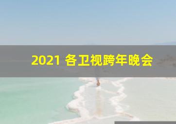 2021 各卫视跨年晚会